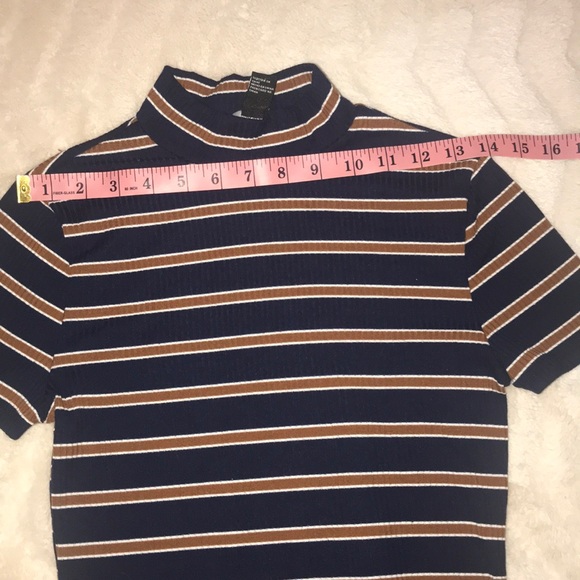 Forever 21 striped ribbed dress sz medium Like new - Picture 10 of 10